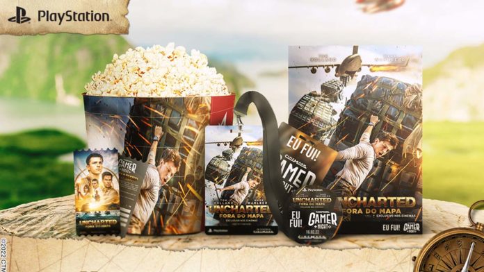 Cinemark anuncia Gamer Night Uncharted para exibição imersiva do filme