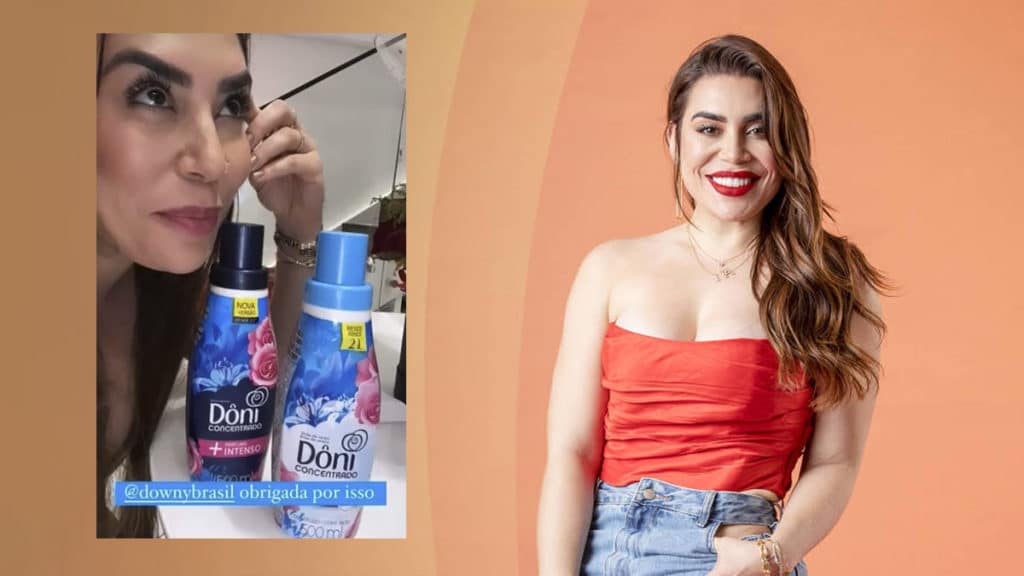 Downy envia "Dôni" para Naiara Azevedo após meme da cantora no BBB 22