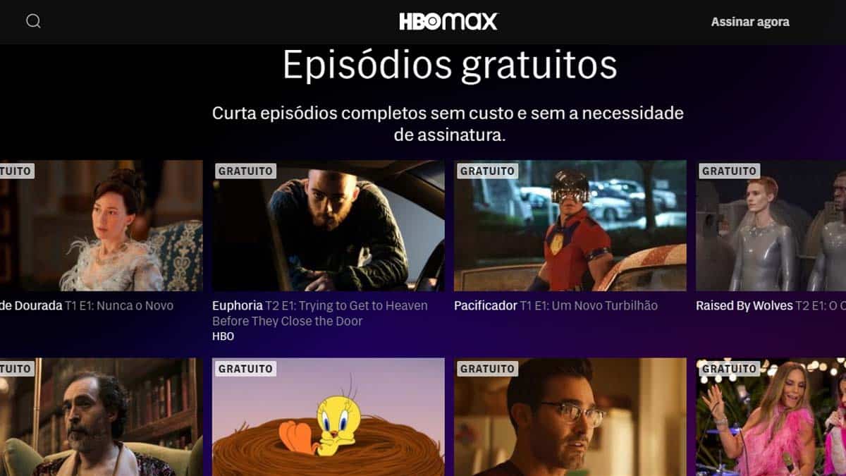 HBO Max vai oferecer episódios gratuitos de suas séries no