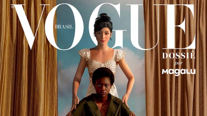 Lu do Magalu estampa capa da Vogue Brasil
