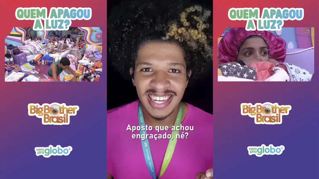 Globo aposta em oparador de luz do BBB 22 para promover seu programa de vagas