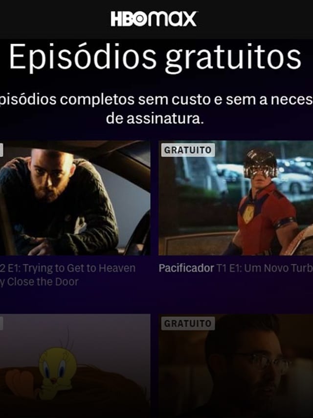 HBO Max libera filmes e séries grátis para não assinantes