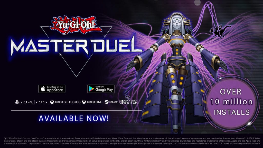 Yu-Gi-Oh! Master Duel atinge 10 milhões de downloads e presenteia jogadores