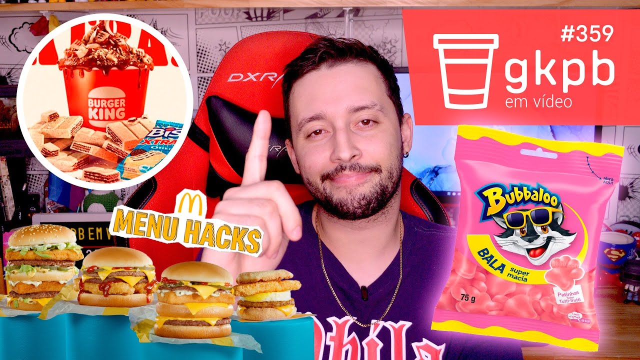 Bubbaloo Vegano, McDonald’s Menu Hacks e Burger King Bis XTRA