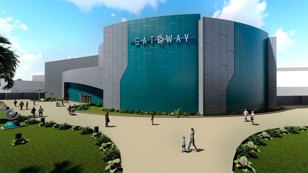 A foto apresenta a nova atração da NASA Kennedy Space Center Visitor Complex.