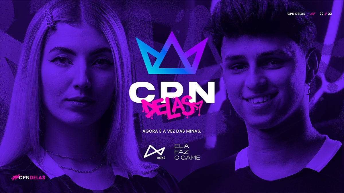 A foto apresenta o banner do CPN Delas.