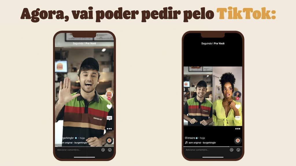 gkpb-bk-dueto-tiktok Burger King anuncia delivery por Dueto no TikTok