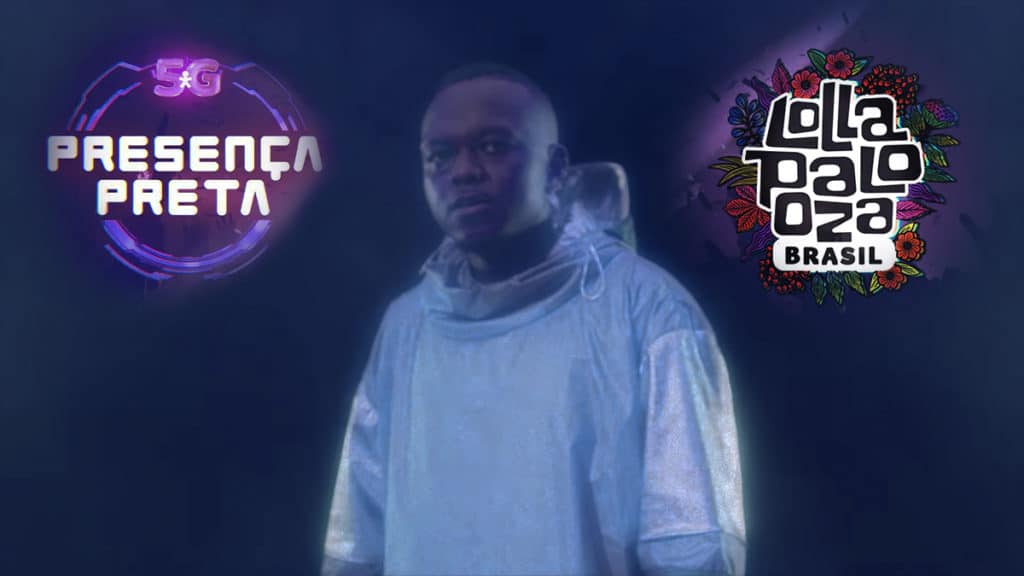 Djonga protagoniza filme da Vivo sobre representatividade no Lollapalooza