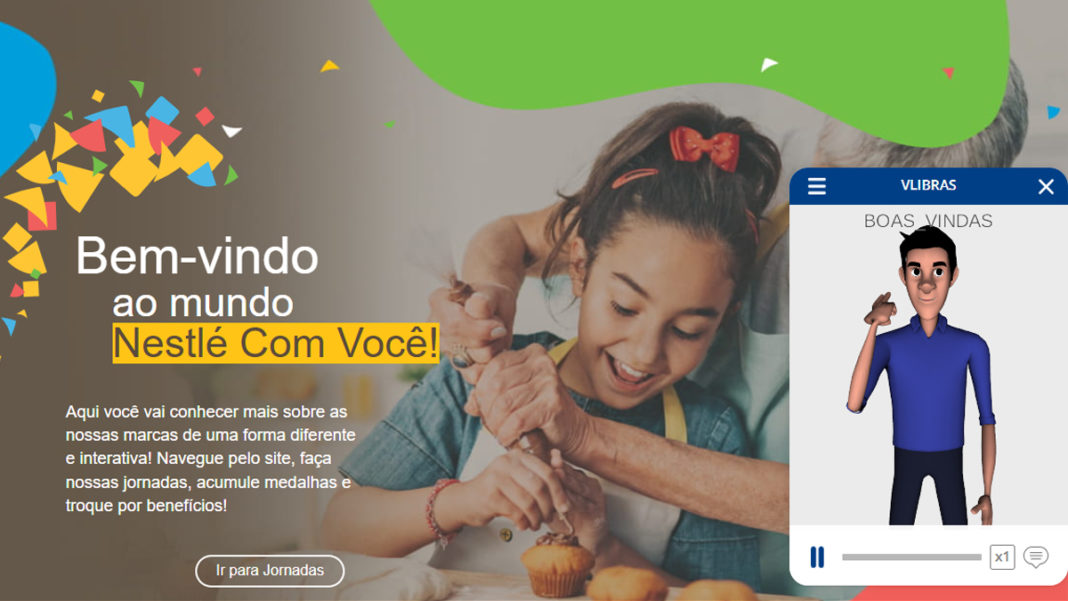 Nestlé avança em jornada de inclusão com acessibilidade em sites