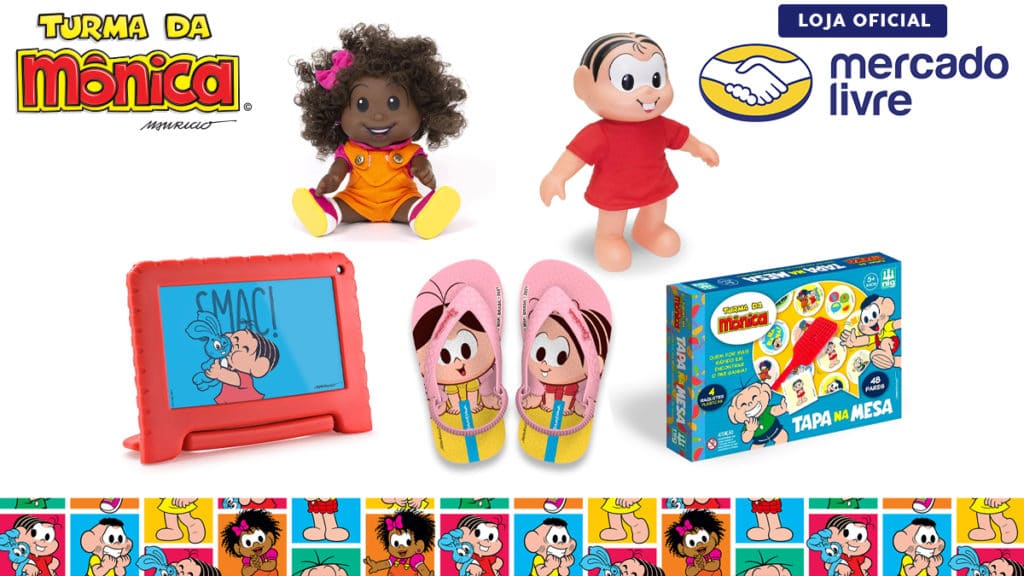gkpb-turma-da-monica-mercado-livre Turma da Mônica ganha loja oficial no Mercado Livre