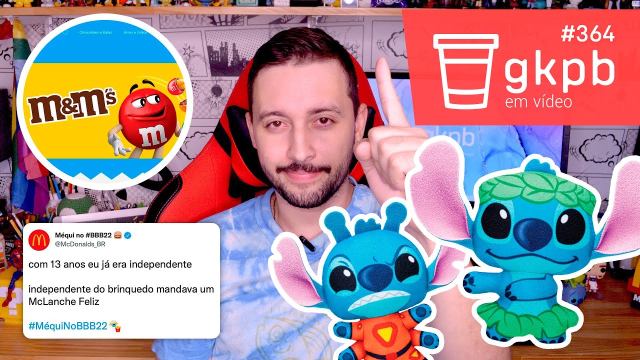 Stitch McLanche Feliz, Brincadeira com Jade Picon e Mars abre E-commerce