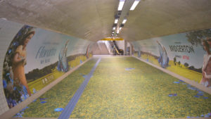 A foto apresenta a Experiência olfativa de O Boticário e Netflix.