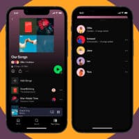 Nova atualização das playlists colaborativas do Spotify.