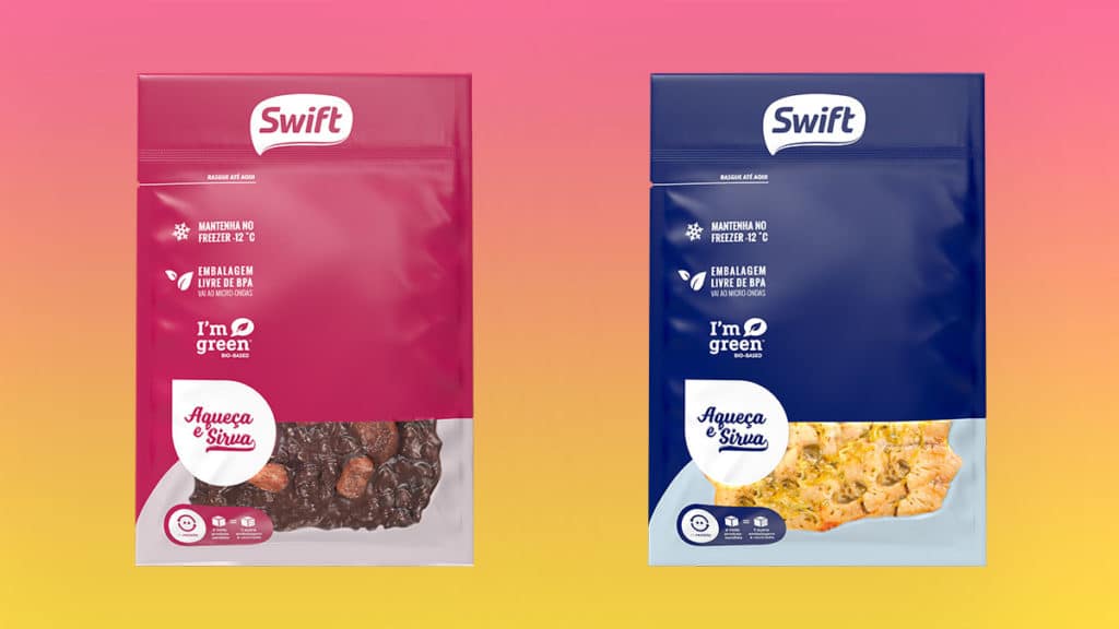A foto apresenta a linha Good4You da Swift.