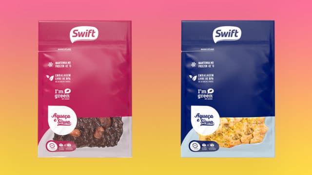 A foto apresenta a linha Good4You da Swift.