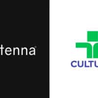 A foto apresenta os logos da Stenna e da TV Cultura, que estão em parceria para a expansão internacional da emissora.