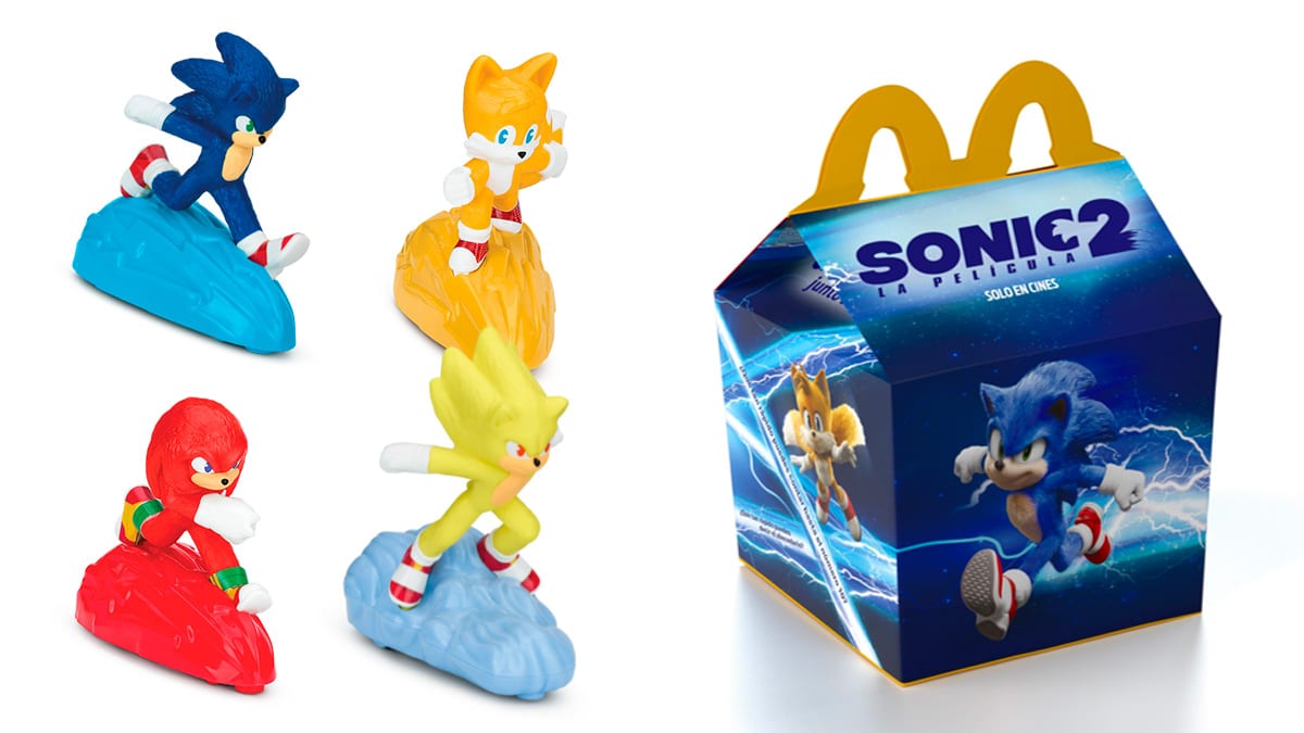 Personagens de “Sonic 2 - O Filme” chegam ao McLanche Feliz em