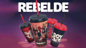 Giraffas apresenta brindes inspirados em Rebelde, da Netflix