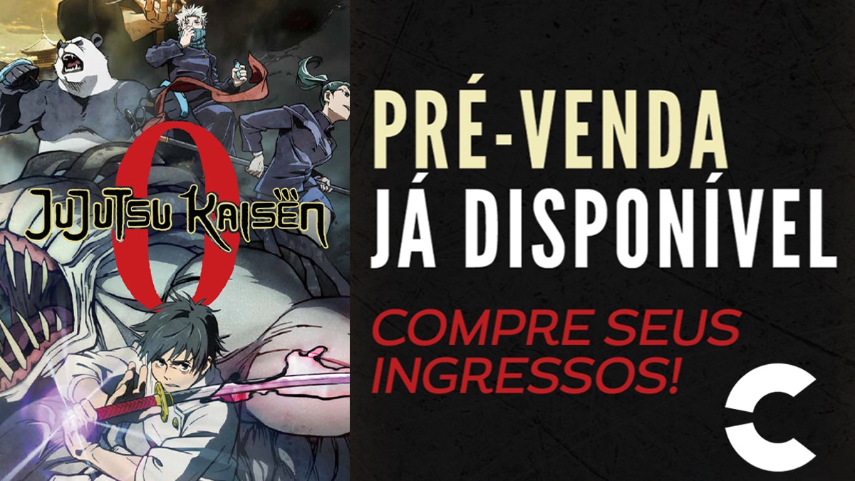 Jujutsu Kaisen 0 no Brasil! - Prensa