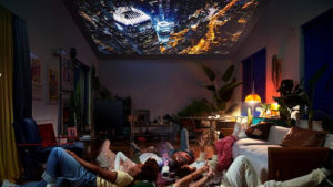 The Freestyle da Samsung em exibição