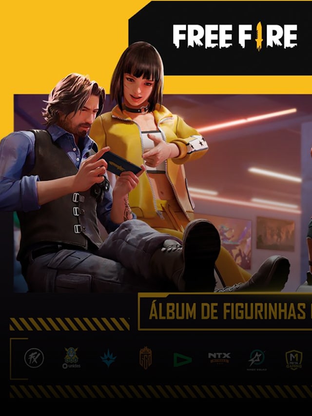 Free Fire ganha álbum de figurinha