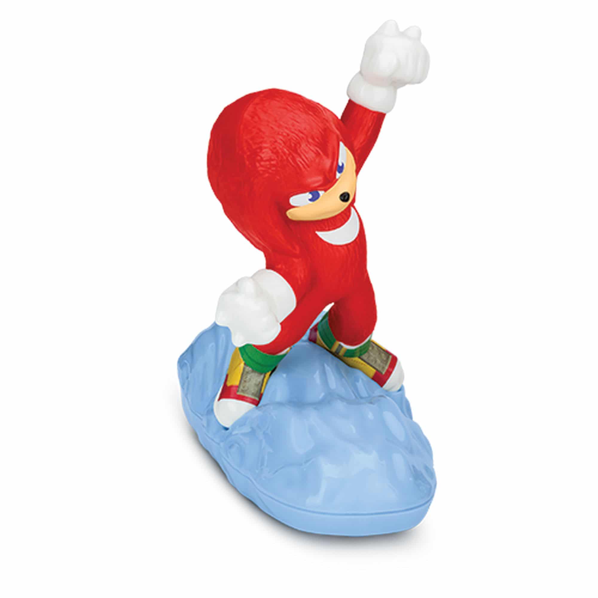 Boneco Knuckles Sonic 2 Mc Donalds Lanchefeliz Brinquedo 5