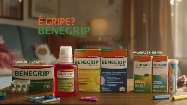 Benegrip apresenta linha completa em campanha inédita ao som de Tim Maia