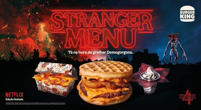 Burger King Stranger Things Menu