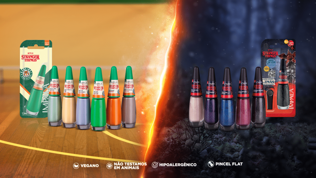 Impala lança coleção de esmaltes Cat Eyes “Stranger Things”