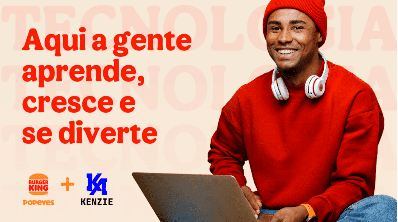 Kenzie e BK Brasil oferecem curso gratuito de programação