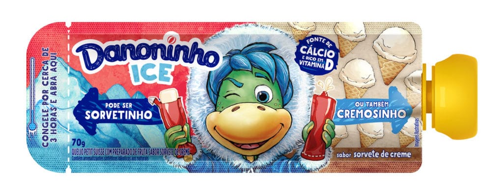 Danone relança o famoso Danoninho Ice - GKPB - Geek Publicitário