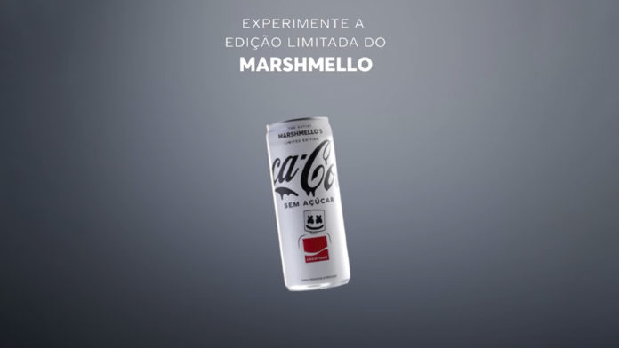 Coca-Cola lança novo sabor inédito em parceria com DJ Marshmello
