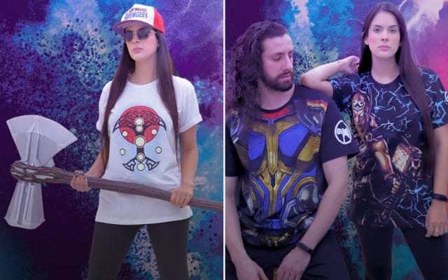 Piticas coleção de Thor: Amor e Trovão