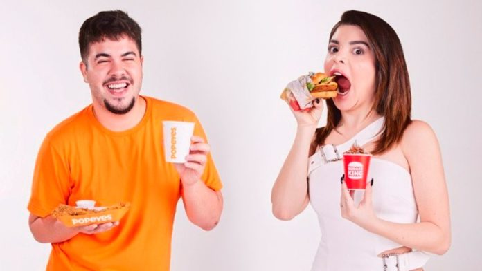 Burger King e Popeyes criam combo inédito para o Dia da Amizade