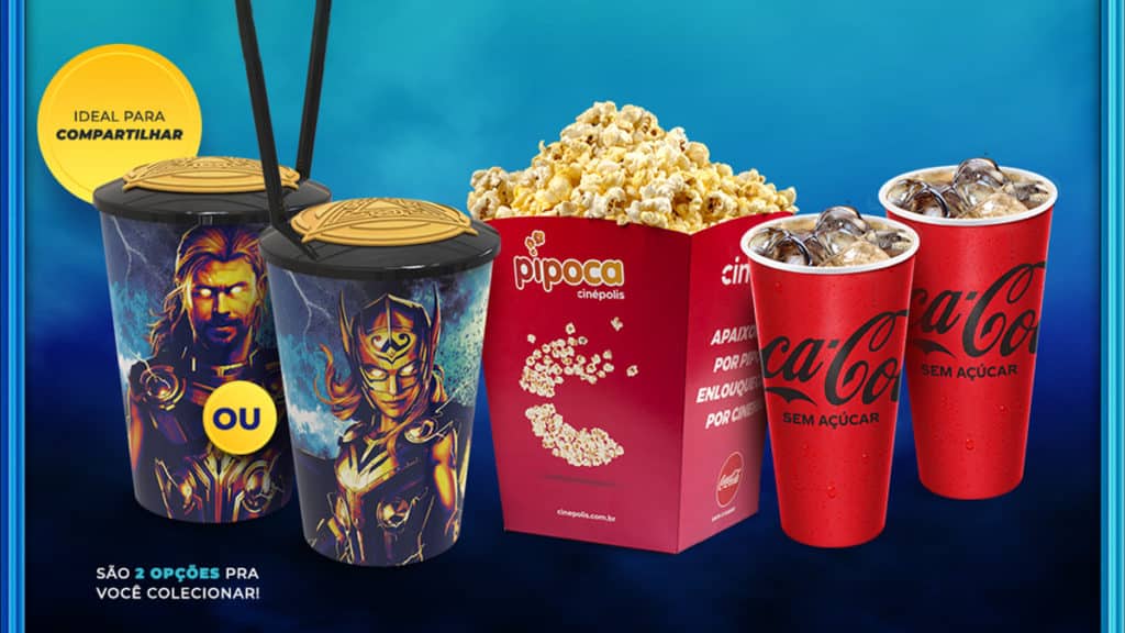 Cinépolis anuncia combo de Thor: Amor e Trovão