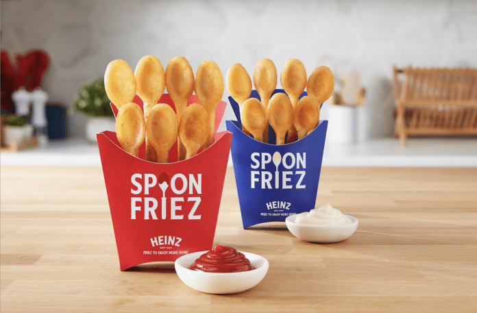 Heinz traz batata frita em formato de colher para campanha global