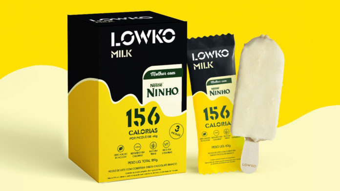 Lowko e Nestlé lançam picolé de Leite Ninho