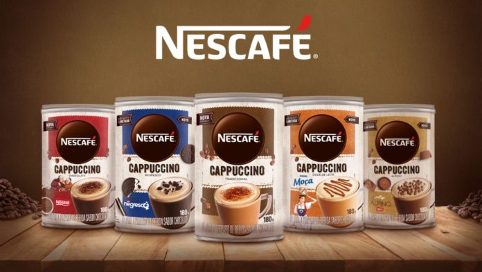 Nescafé relança linha de Cappuccinos com marcas icônicas da Nestlé