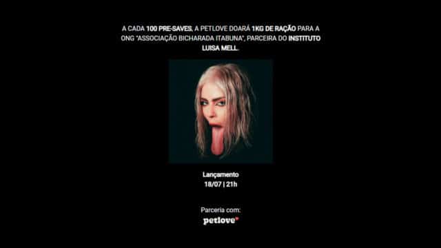 Petlove firma parceria com a cantora Luísa Sonza para música "Cachorrinhas"