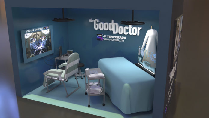 Sonny Channel promove The Good Doctor com ativação em Shopping de SP