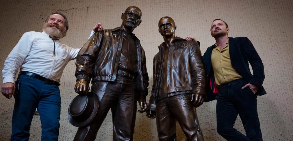 Breaking Bad ganha estátuas em Albuquerque