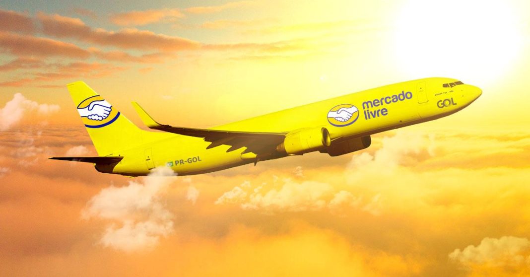 Mercado Livre Gol avião
