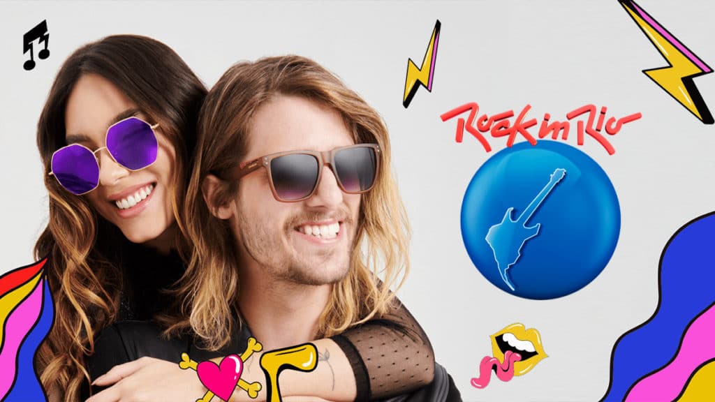 Collab entre Chilli Beans Rock in Rio
