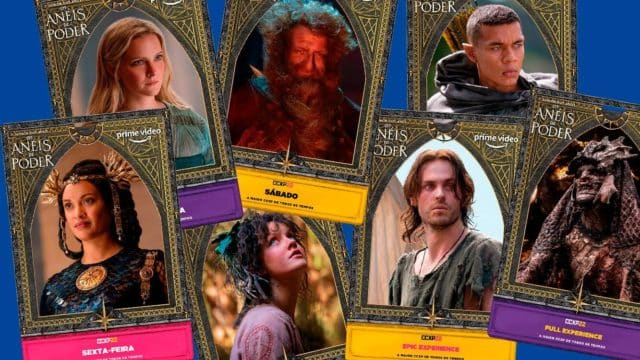 CCXP divulga suas credenciais baseada na série Os Anéis de Poder