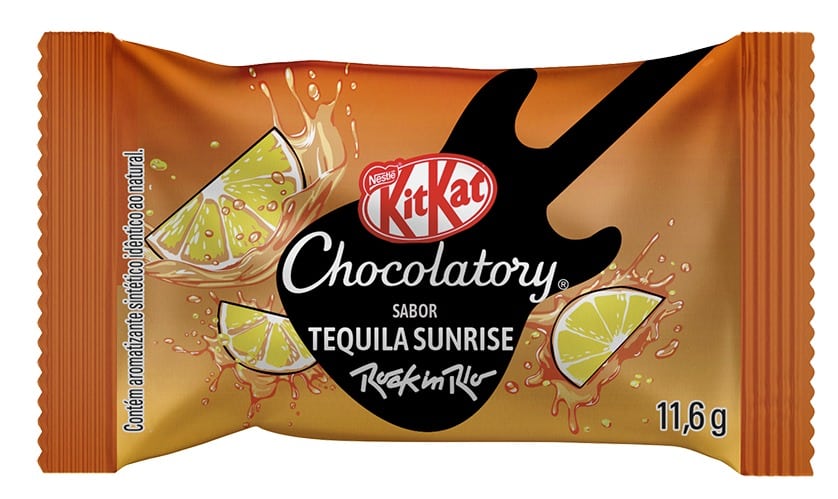KitKat Rock in Rio sabor Tequila