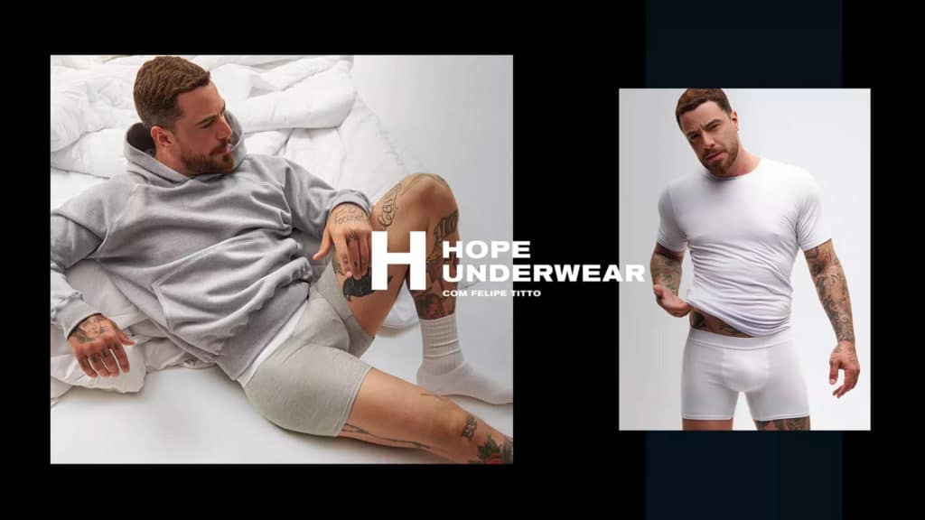 HOPE estreia coleção masculina com Felipe Titto