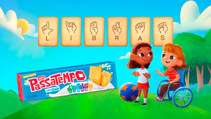 Nestlé lança PassaTempo com alfabeto em Libras