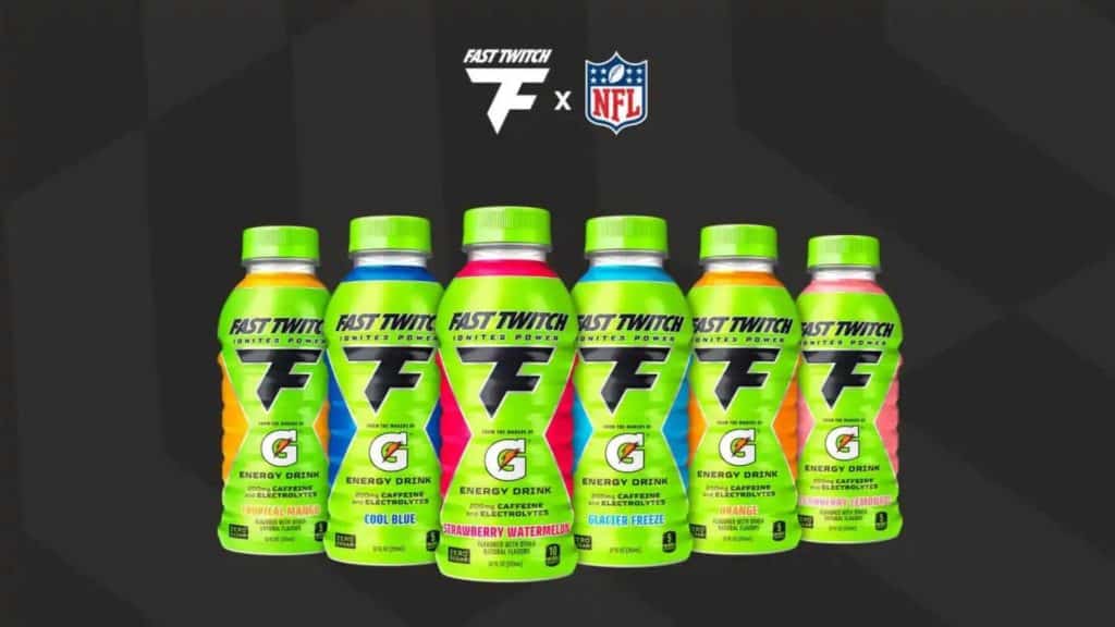Gatorade-cafeína-com-bebida-energética-Fast-Twitch