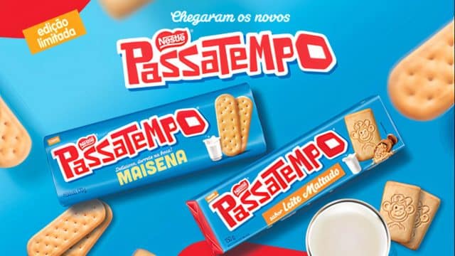 Passatempo Maisena e Leite Maltado