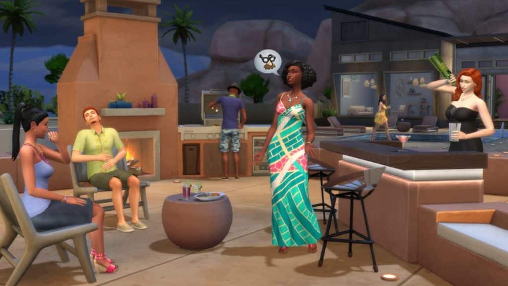 The Sims 4 Kit Paraíso Desértico